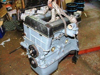 Completed Lotus Cam Engine